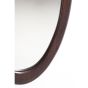 Salento spiegel hout - roodbruin