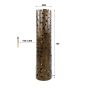 Chad vloerlamp cylinder - brons antiek