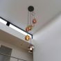 Gilian hanglamp 7L glas getrapt van het woonmerk Fraaai