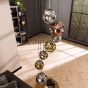 Gilian hanglamp 7L glas getrapt van het woonmerk Fraaai