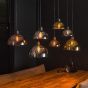 Coventry hanglamp 7L disk artic zwart van het woonmerk Fraaai