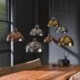 Coventry hanglamp 7L disk artic zwart van het woonmerk Fraaai