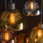 Coventry hanglamp 7L disk artic zwart van het woonmerk Fraaai