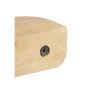 Delgado wandplank 30x18x12 cm hout - naturel