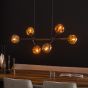 Mercurius hanglamp 6L 110 cm multi van het woonmerk Fraaai
