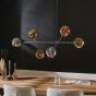 Mercurius hanglamp 6L 110 cm multi van het woonmerk Fraaai