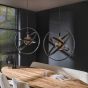 Saturnus hanglamp 2L 125 cm metaal van het woonmerk Fraaai