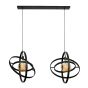 Saturnus hanglamp 2L 125 cm metaal van het woonmerk Fraaai