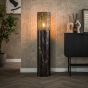 Markus vloerlamp Ø25 cilinder 120 cm - zwart bruin
