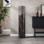 Markus vloerlamp Ø25 cilinder 120 cm - zwart bruin