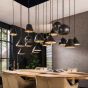 Audrey hanglamp 18L XXL metalen kap
