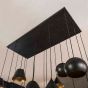 Audrey hanglamp 18L XXL metalen kap