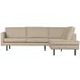 Rodeo hoekbank rechts boucle - beige