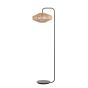 Lyra vloerlamp Ø43x164 cm - naturel/mat zwart