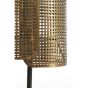 Maci tafellamp 20x13x41 cm - antiek brons/mat zwart