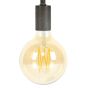 LED lamp gloeidraad bol 12,5 cm E27 amber