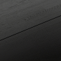 Rhonda eettafel XL ø150 cm eiken blacknight van het woonmerk Woood