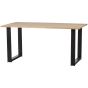 Combi-Tablo: eiken 180x90 cm & u-poot
