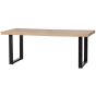 Combi-Tablo mangohout 180x90 cm + U-poot