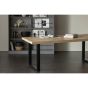 Combi-Tablo mangohout 180x90 cm + U-poot