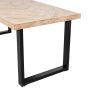 Combi-Tablo mango visgraat 200x90 cm + U-poot