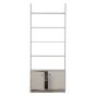 Madu boekenkast - 80 cm - wolkengrijs van het woonmerk Woood