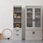 Bold boekenkast grenen - sneeuwwit