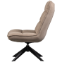 Jouke draaifauteuil - zand