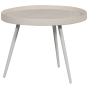 Bounds bijzettafel L 44x58 cm hout/metaal - naturel