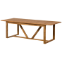 Beaver tuintafel teak - naturel