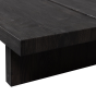 Lion salontafel mdf 140x60 cm - donkerbruin