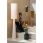 Loft vloerlamp XL metaal/bouclé 187xø35 cm - naturel