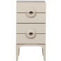 Merge ladekast 4 lades hout - greige