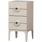 Merge ladekast 4 lades hout - greige