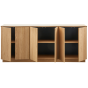 Zuma dressoir 200 cm eiken - naturel
