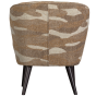 Sara fauteuil geweven camouflage - groen