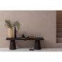 Arles vaas glas met streep - naturel
