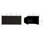 New gravure kistbank grenen dust
