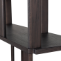 Riss boekenkast eikenhout 186x90 cm - bruin