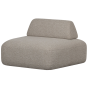 Sterck fauteuil met verplaatsbare rugleuning - naturel
