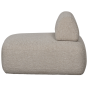 Sterck fauteuil met verplaatsbare rugleuning - naturel