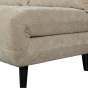 Xem 1-persoons slaapbank velvet - naturel