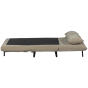 Xem 1-persoons slaapbank velvet - naturel