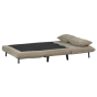 Xem 1-persoons slaapbank velvet - naturel