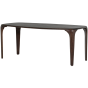 Fiore eettafel 190x95 cm mangohout - donkerbruin