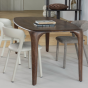 Fiore eettafel 190x95 cm mangohout - donkerbruin