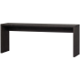 Maan sidetable mdf - donkerbruin