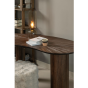 Sun organische sidetable/bureau recucled teak - bruin