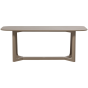 Ferion eettafel 180x90 cm mangohout - mud