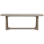 Ferion eettafel 240x90 cm mangohout - mud